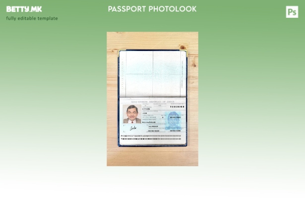 модерен стил индиски пасош нова верзија страници photolook шаблон